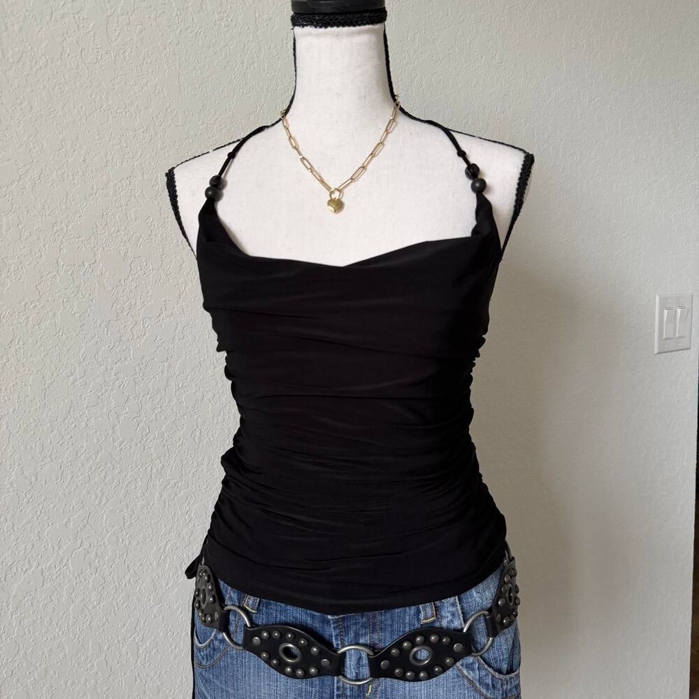 Forever-21 Women's Black Blouse